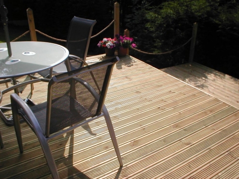 Terrasse en bois